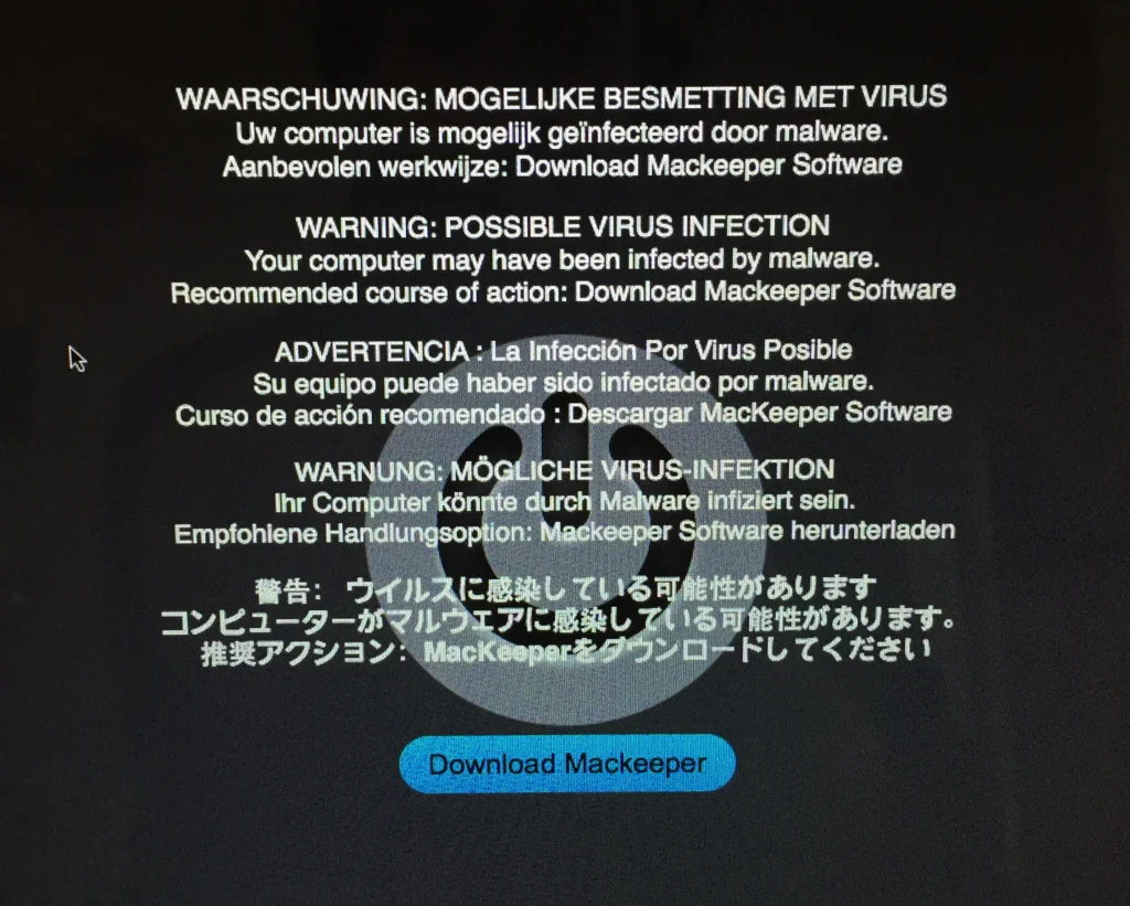 Mackeeper melding