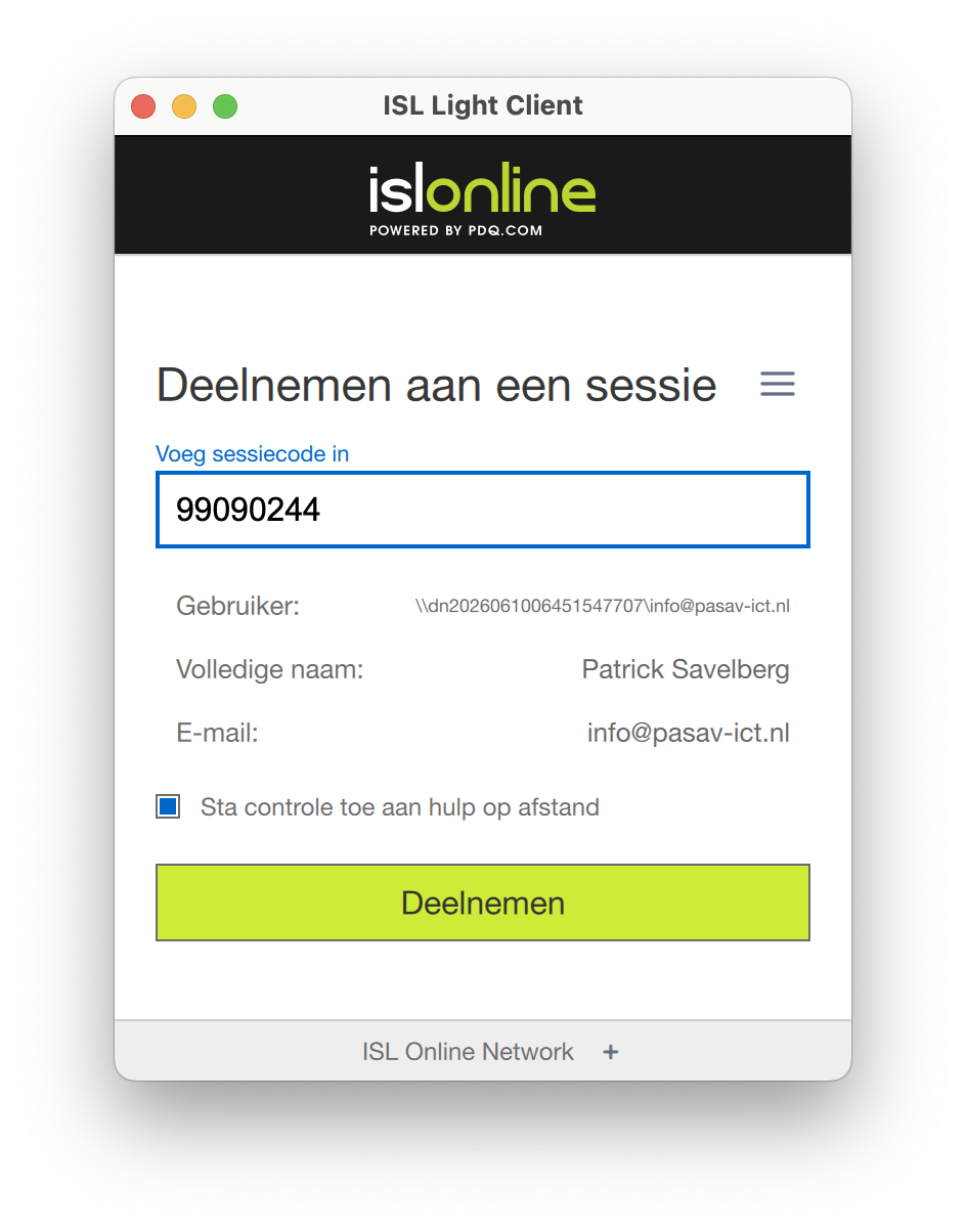 Stap 5: Lokaal netwerk toestaan