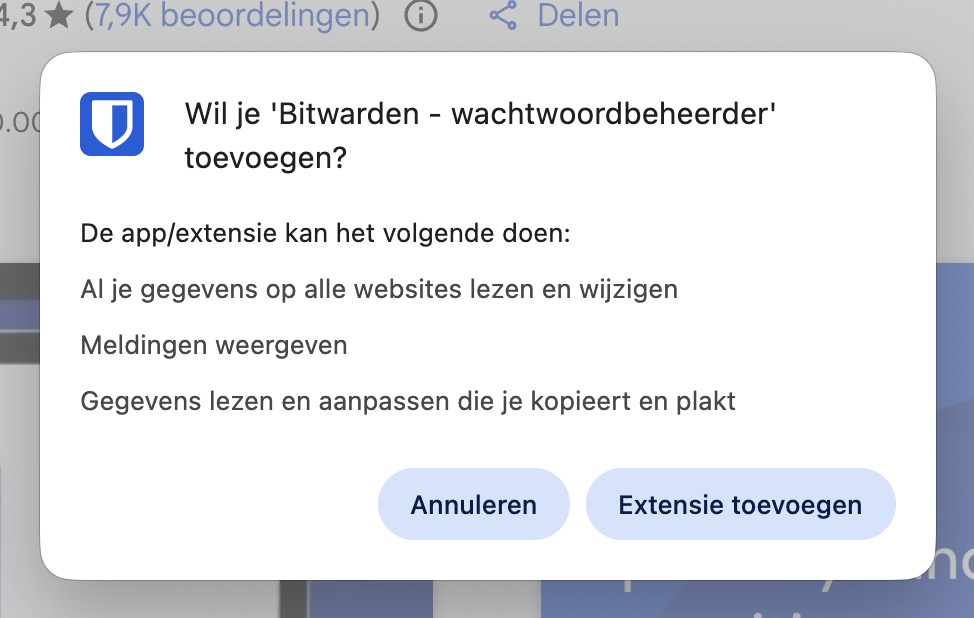 Stap 6: Toestemming bevestigen